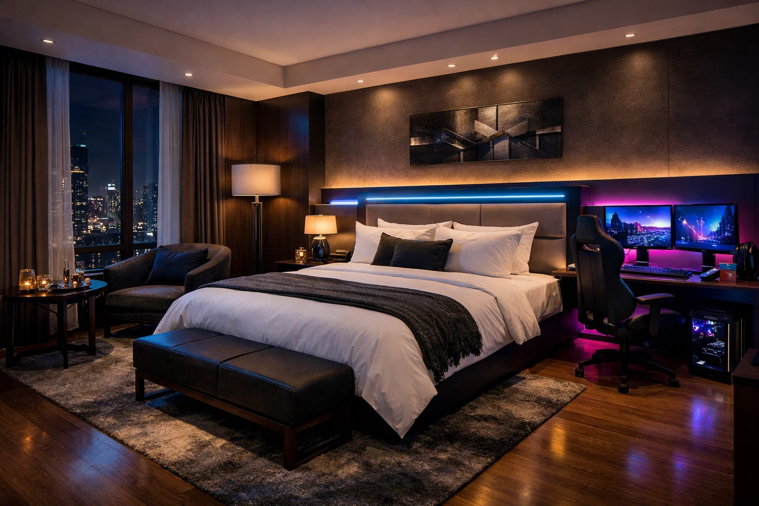 Room booking preview