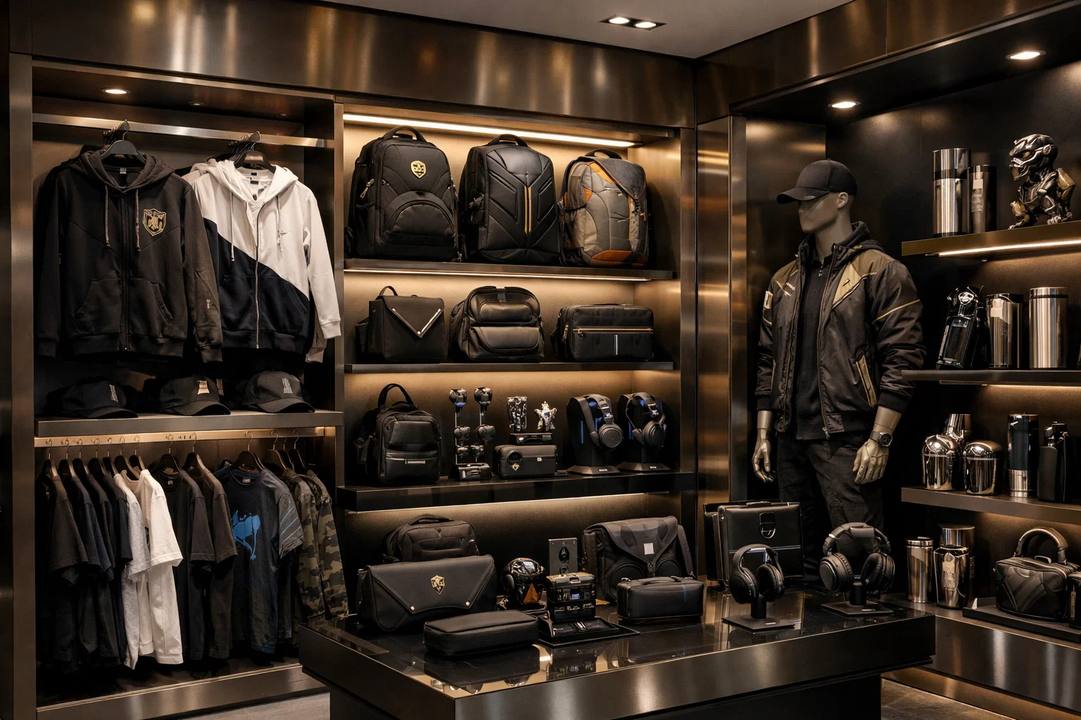 Gaming store preview